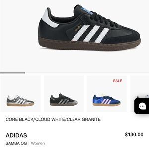 Adidas Sambas in excellent condition!